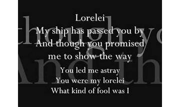 Lorelie en Lyrics [Passafire]