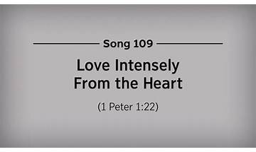 Love Intensely From the Heart en Lyrics [Watchtower Bible And Tract Society]