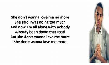 Love Me No More en Lyrics [Leon Evans]
