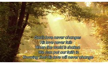 Love Never Changes en Lyrics [The Chordettes]