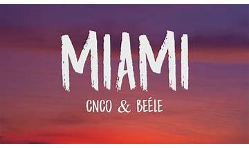 MIAMI en Lyrics [Yamine]