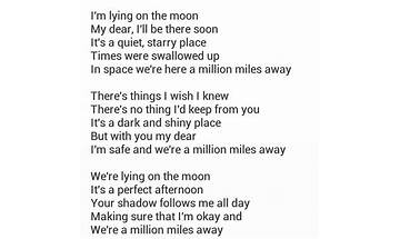 Make You My Moon en Lyrics [She Keeps Bees]