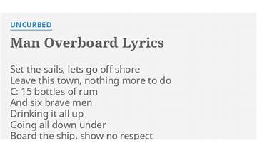 Man Overboard en Lyrics [Thornley]