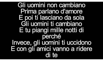 Maria E Gli Uomini it Lyrics [Beppe Donadio]