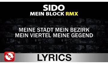 Mein Block de Lyrics [Sido]