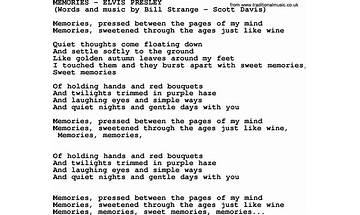 Memory en Lyrics [Andrew Lloyd Webber]