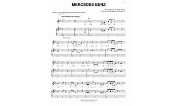 Mercedes Benz sr Lyrics [Trile]