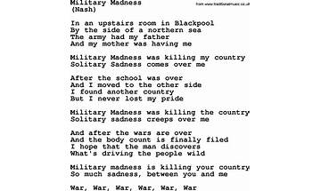 Military Madness en Lyrics [Woods]