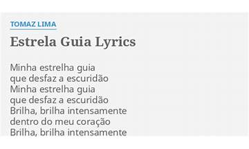 Minha Estrela Guia pt Lyrics [Marli]