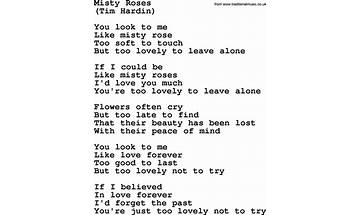 Misty Roses en Lyrics [The Sandpipers]