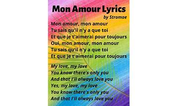 Mon Amour es Lyrics [Godie Souza]