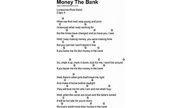 Money in the Bank en Lyrics [Asaviour]