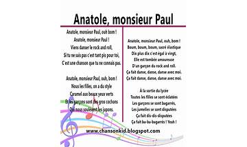 Monsieur Paul fr Lyrics [Johnny Hallyday]