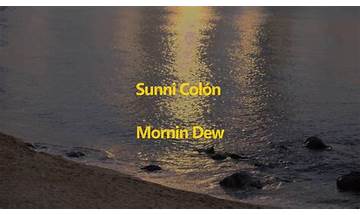 Mornin Dew en Lyrics [Sunni Colón]
