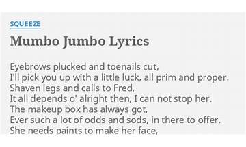 Mumbo Jumbo en Lyrics [IcyReece]