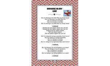 Music From an Adjacent Car en Lyrics [Kyle Andrews]