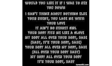 My Body en Lyrics [Kool & the Gang]