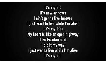 My Life en Lyrics [G.E.M.S (Rap)]