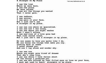My Place en Lyrics [C3 Official]