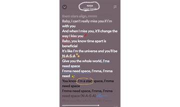 Nasa en Lyrics [Jarry Manna]