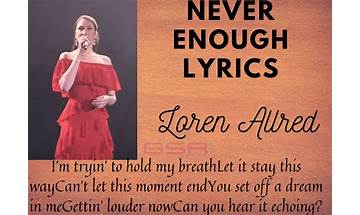 Never Enough en Lyrics [IppYFuzE]