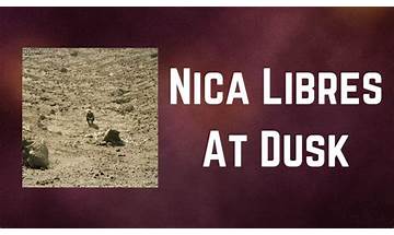 Nica Libres At Dusk pt Lyrics [Ben Howard]