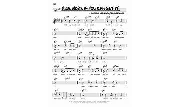 Nice Work If You Can Get It en Lyrics [Fred Astaire]