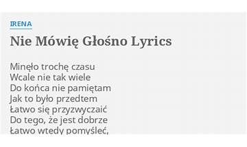 Nie mówię pl Lyrics [Vixen]