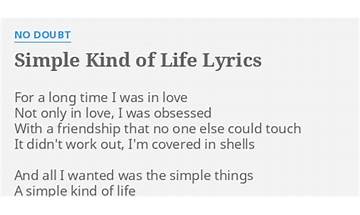 No Kind of Life en Lyrics [Clearlake]