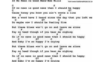 No News Is Good News en Lyrics [Pert Near Sandstone]