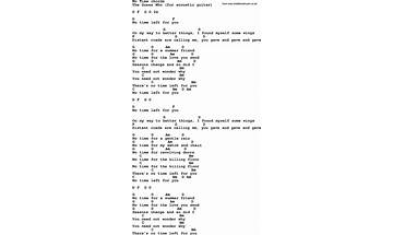 No Time en Lyrics [Harvey Marwood]