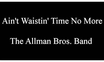 No Time for Wastin\' en Lyrics [Kings Ransome]