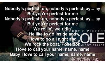 Nobody\'s Perfect en Lyrics [Tony Lucca]
