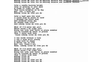 Nobody loves me en Lyrics [Morrissey]