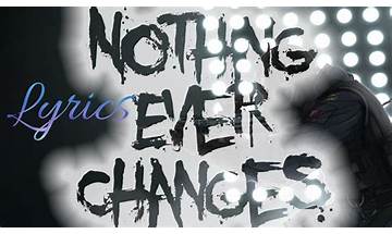 Nothing Ever Changes en Lyrics [K. Kleo]