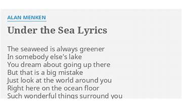On the Sea en Lyrics [Tungsten]