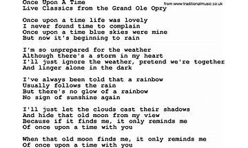 Once Upon a Time en Lyrics [T-Bone]