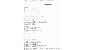 One Life en Lyrics [Danny Gokey]