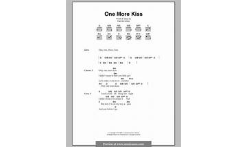 One more kiss en Lyrics [Popek]
