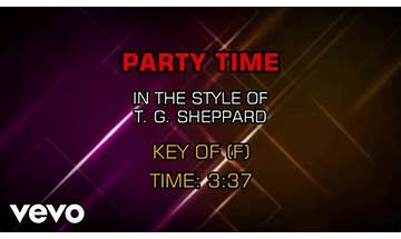 Party Time en Lyrics [T.G. Sheppard]