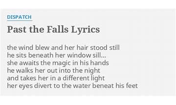 Past The Falls en Lyrics [Braddigan]