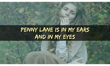 Penny Lane en Lyrics [Twist and shout]