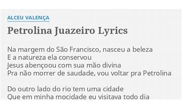 Petrolina Juazeiro pt Lyrics [Dominguinhos]