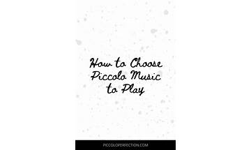 Pick Pick Piccolo en Lyrics [DireIm]