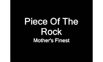Piece of the Rock en Lyrics [Mother\'s Finest]