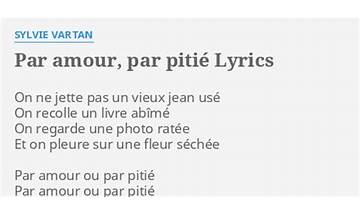 Pitié fr Lyrics [Achim]