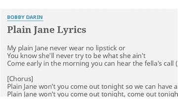 Plain Jane en Lyrics [Shahroz]