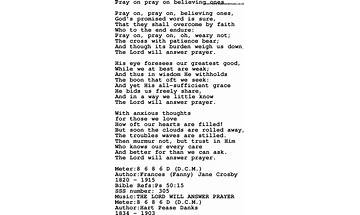 Pray en Lyrics [JGreen]