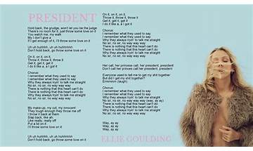 Presidential en Lyrics [Frisco]