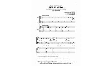 Pur ti miro it Lyrics [Claudio Monteverdi]
